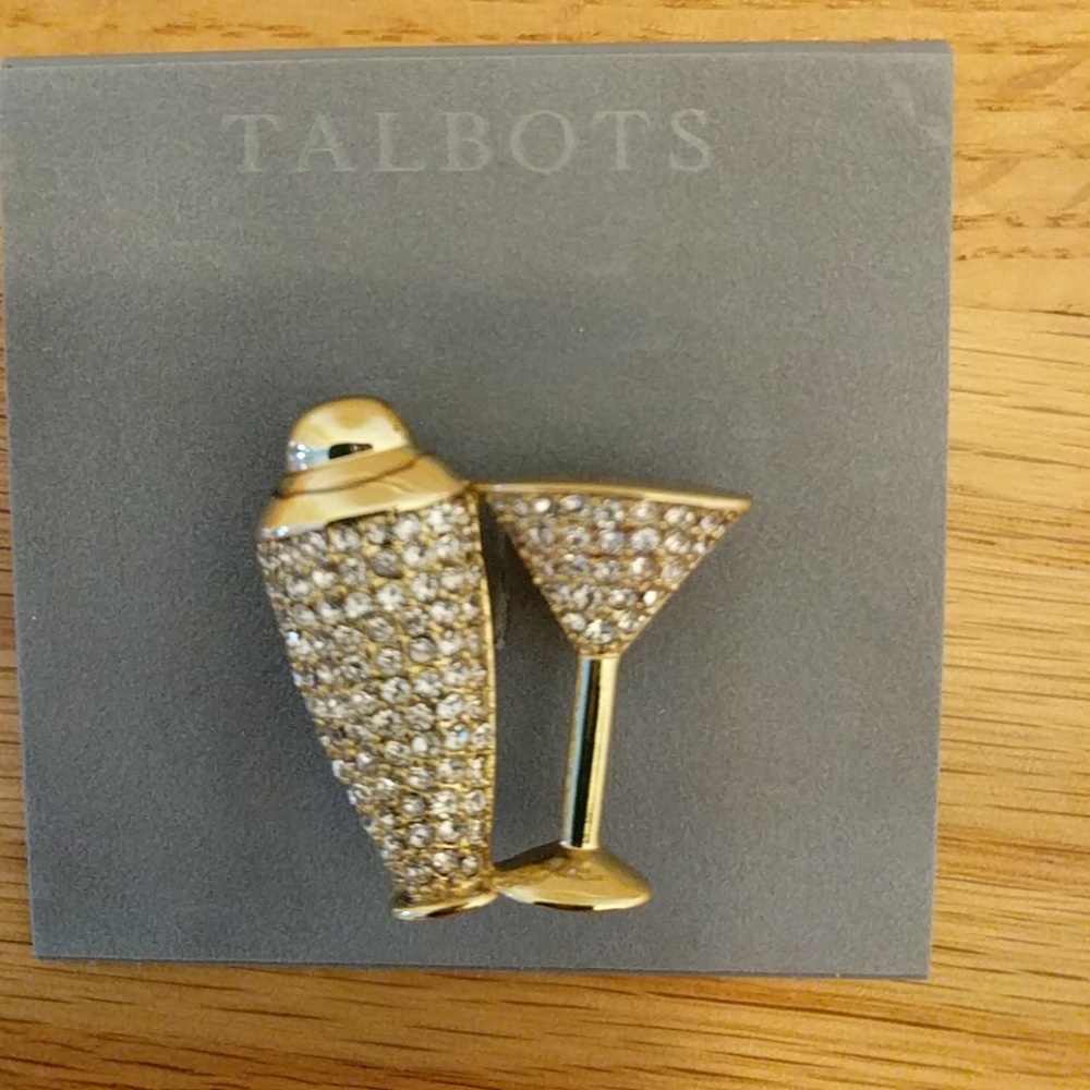 Martini Brooch from Talbots